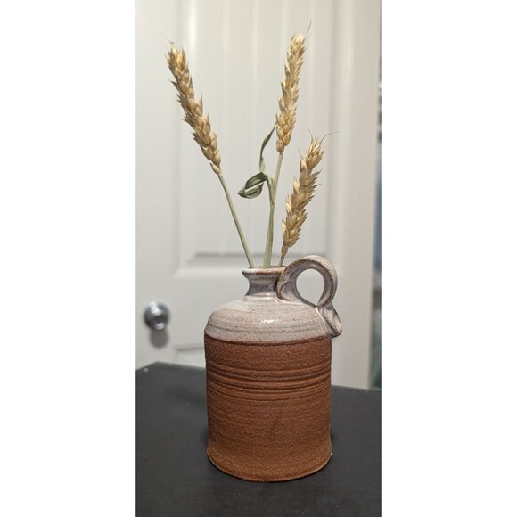Vintage Ceramic Jug by Judy Smith 1977 Rustic Country Pot Whisky - Picture 4 of 16